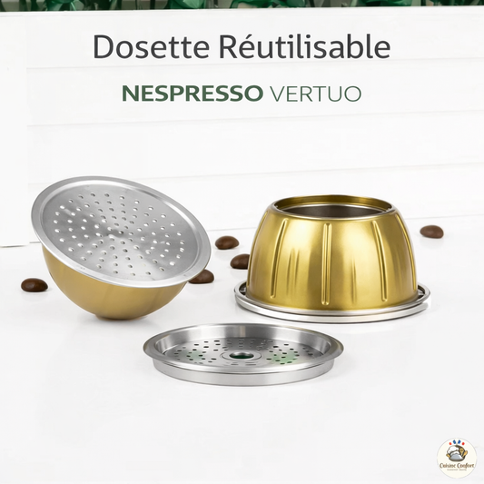 Dosette reutilisable nespresso vertuo 1