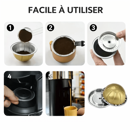 Dosette reutilisable nespresso vertuo 2