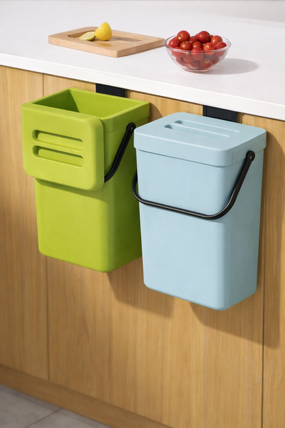 Poubelle Cuisine Inox Compact Hermétique