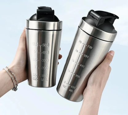 Shaker thermos