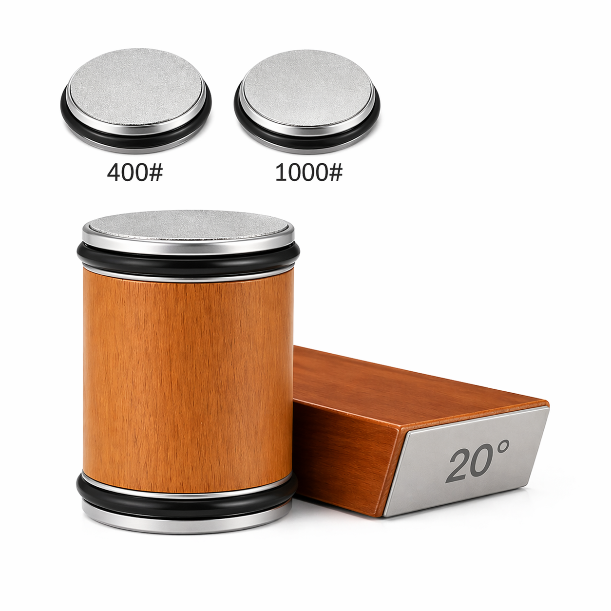 Affûteur de Couteaux Roulant Magnétique – Angle Réglable 15°/20°