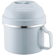 boite a lunch ronde 1300ml bleue