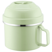 boite a lunch ronde 1300ml verte