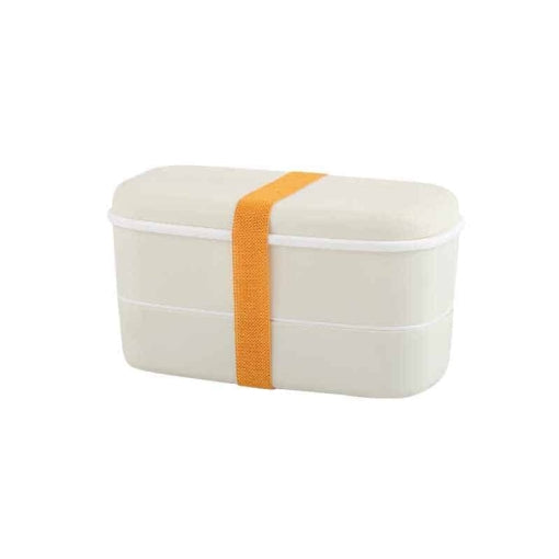 boite bento blanche plastique 600ml 1