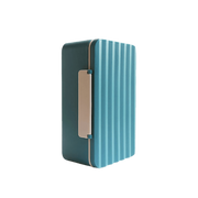 boite repas micro ondes plastique turquoise