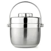 boite repas ronde inox isotherme argent 1