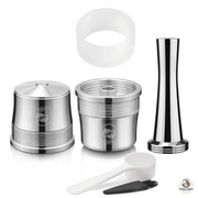 capsules cafe reutilisables acier inoxydable dosette illy x71y5 image 1
