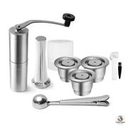 capsules cafe reutilisables acier inoxydable expresso barista image 1