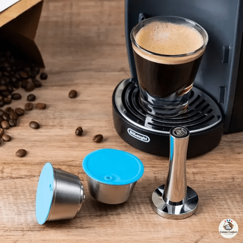 capsules reutilisables dolce gusto silicone metal acier inoxydable image 1