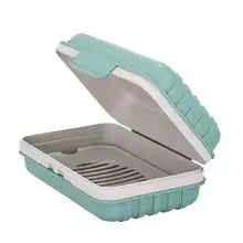 etui-plastique-bleu-couvercle-voyage image 1
