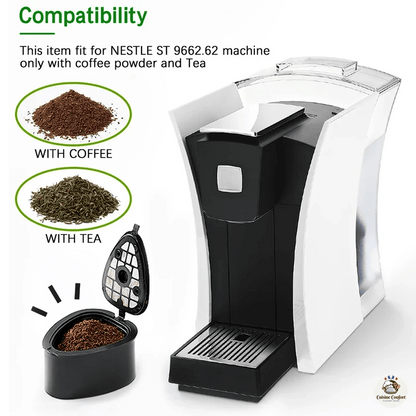 filtre a cafe reutilisable en acajou capsules the image 3