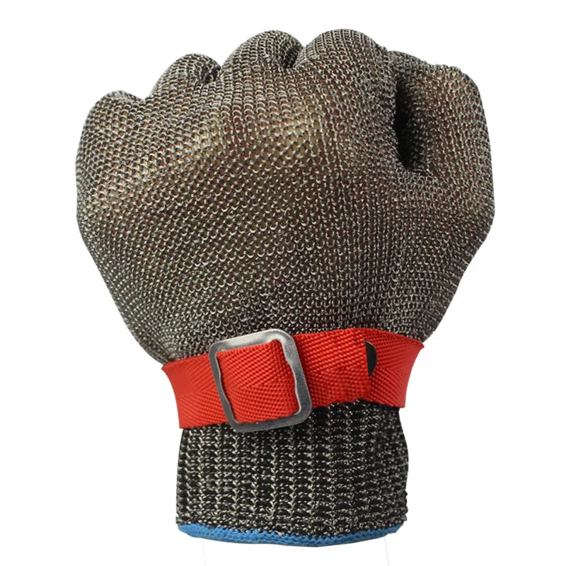 Gants anti-coupure en acier inoxydable - Cuisine Confort image 2