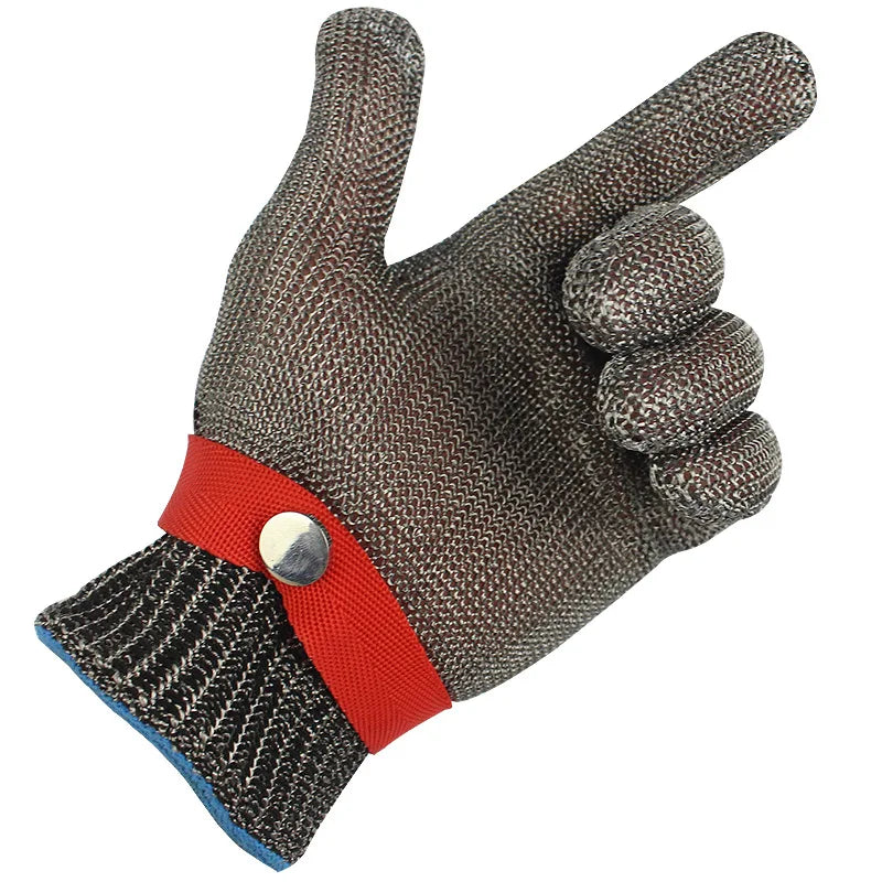 Gants anti-coupure en acier inoxydable - Cuisine Confort image 3
