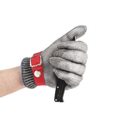Gants anti-coupure en acier inoxydable - Cuisine Confort image 6