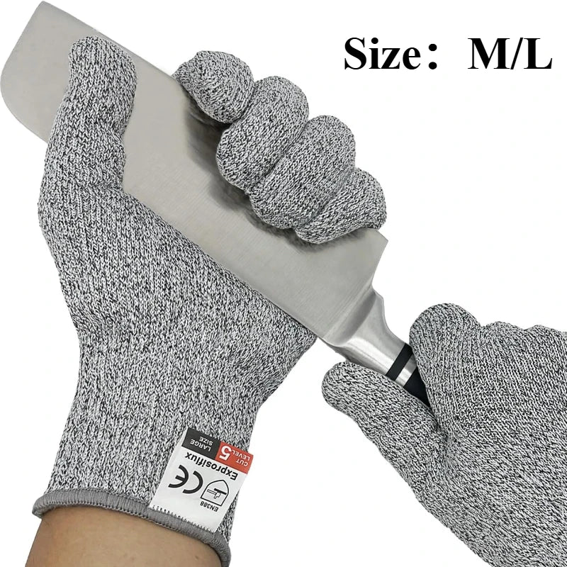Gants anti-coupure cuisine niveau 5 HPPE - Cuisine Confort image 1