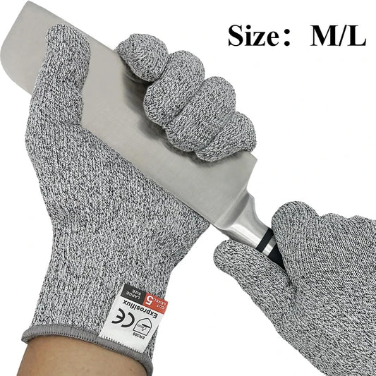 Gants anti-coupure cuisine niveau 5 HPPE - Cuisine Confort image 1