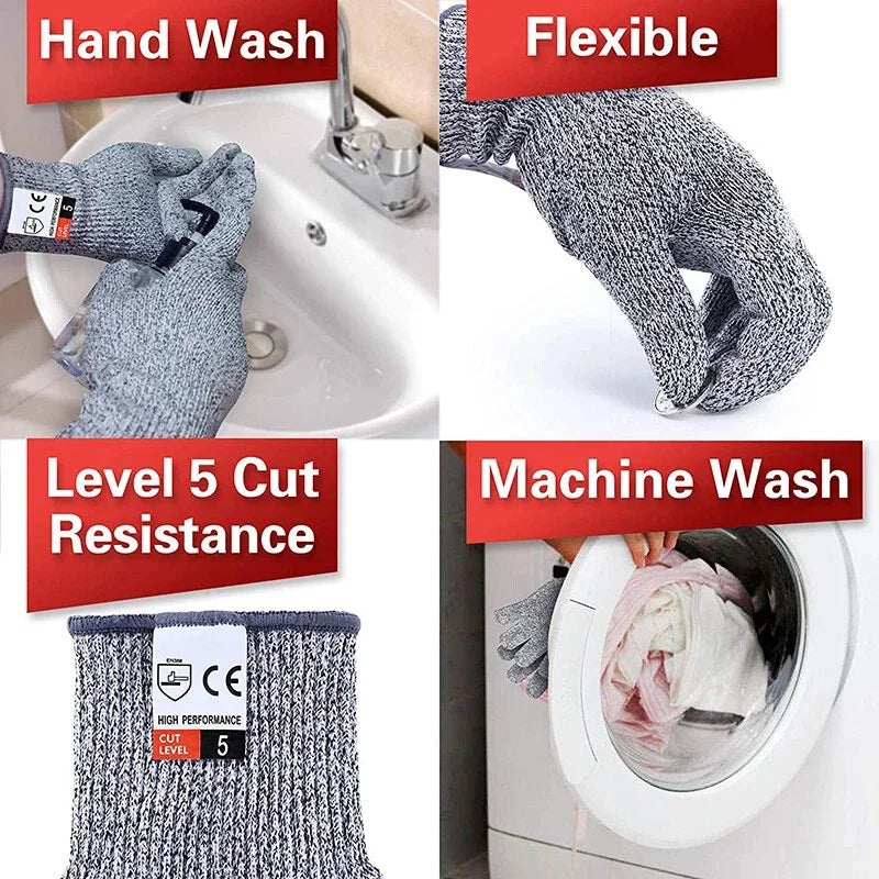 Gants de cuisine anti-coupure niveau 5 - Cuisine Confort image 5