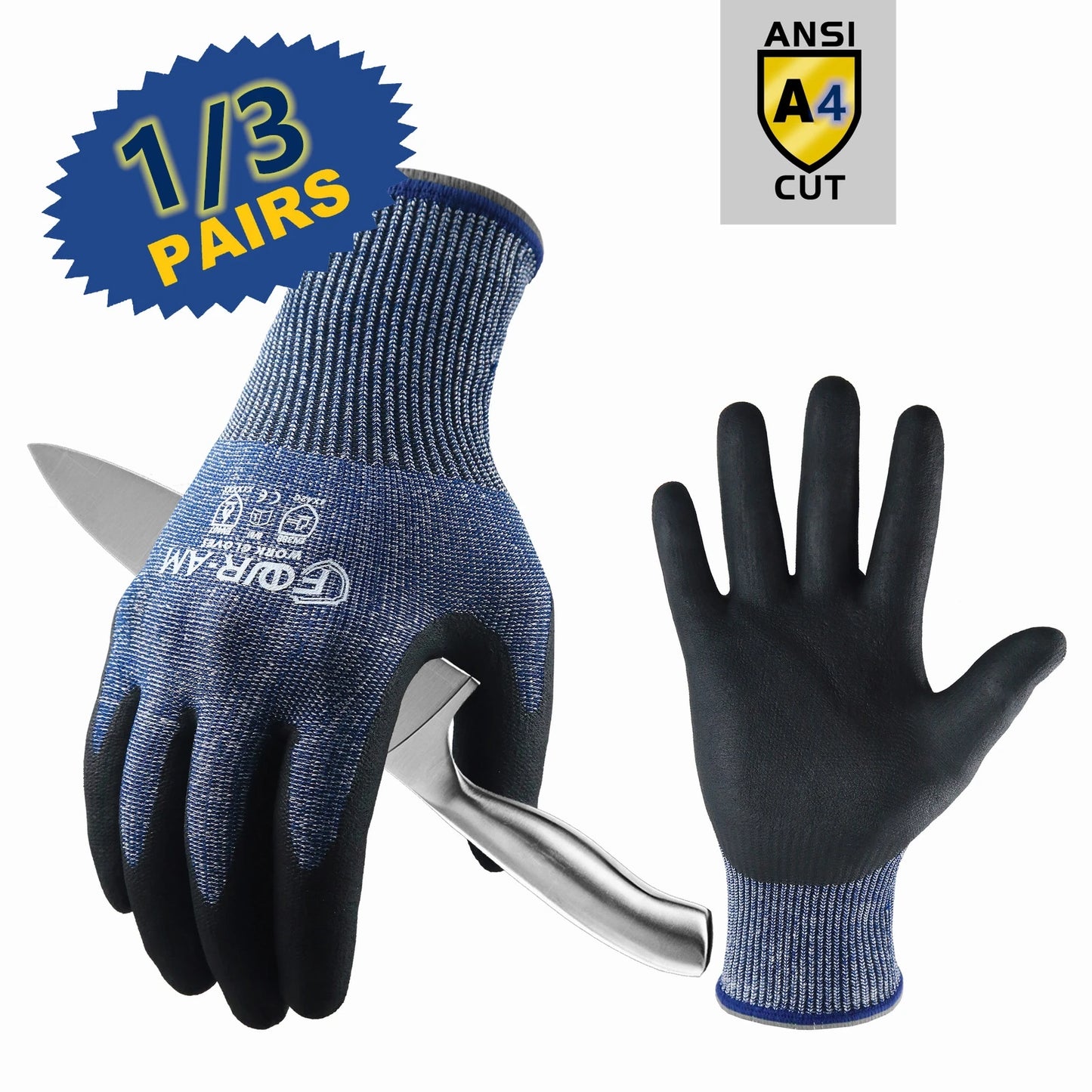 Gants de cuisine anti-coupure niveau 3 - Cuisine Confort image 1
