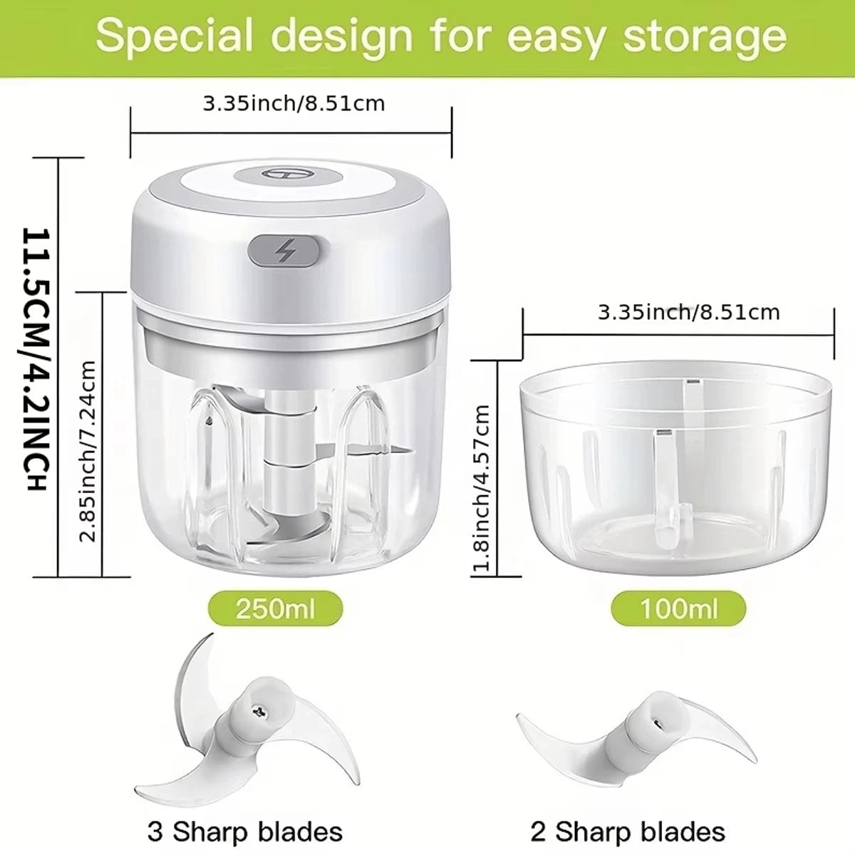 hachoir-viande-electrique-250ml-hachoirs-presse image 6