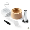 kit capsules cafe aluminium accessoires bois reutilisables image 11