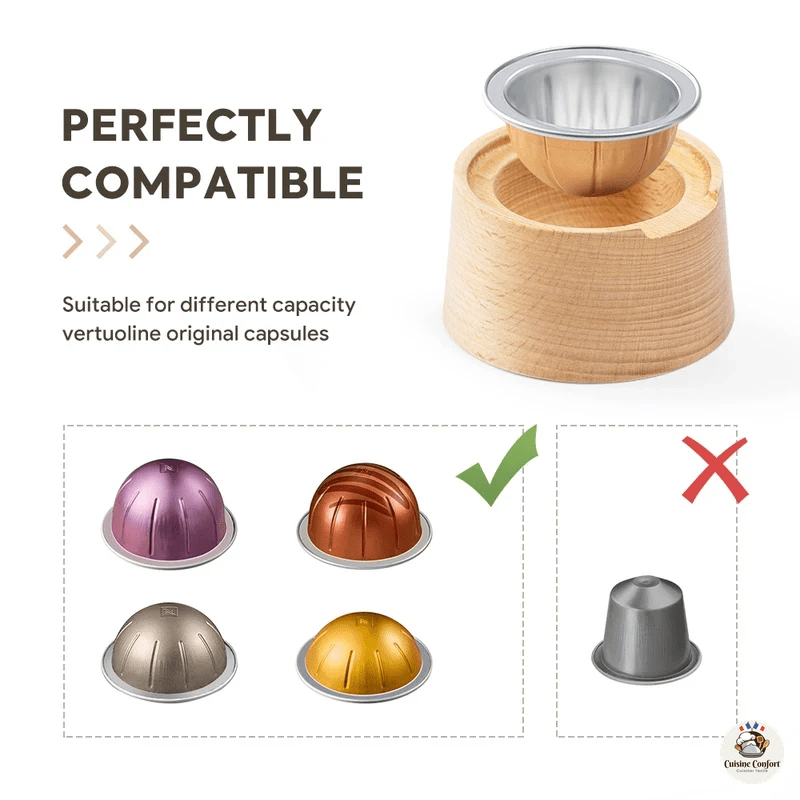 kit capsules cafe aluminium accessoires bois reutilisables image 6