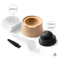 kit capsules cafe aluminium accessoires bois reutilisables image 7