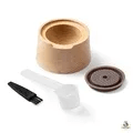 kit capsules cafe aluminium accessoires bois reutilisables image 9
