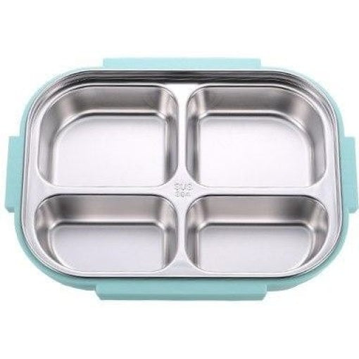 lunch box bento isotherme inox compartimentee verte 1
