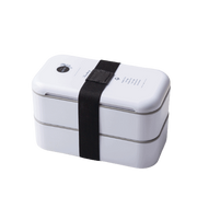 lunch box bento plastique isotherme multi etage blanc 1