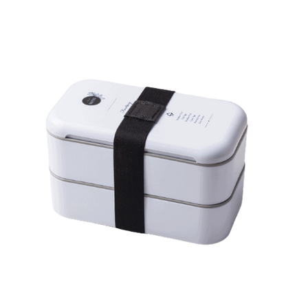 lunch box bento plastique isotherme multi etage blanc 1