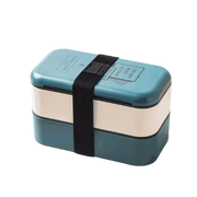 lunch box bento plastique isotherme multi etage bleue 1