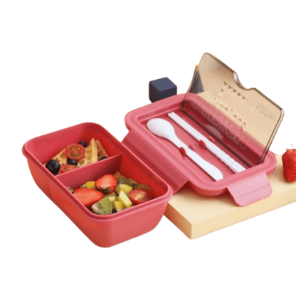 lunch box chinoise rouge double compartiment compatible micro ondes