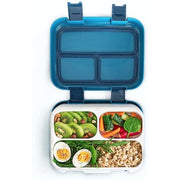 lunch box compartimentee bleue 1180ml