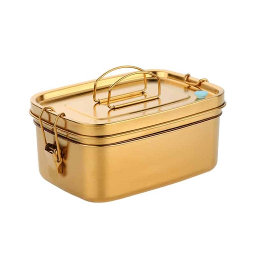 lunch box inox or avec poignee 1