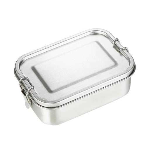 lunch box inox style argent