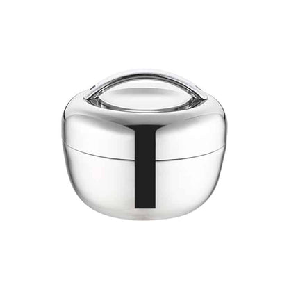 lunch box ronde inox 0.8l 1l 1.3l avec poignee 1
