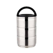 lunch box waterproof isotherme inox 3 etages avec sac 1