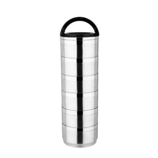 lunch box waterproof isotherme inox 6 etages avec sac 1