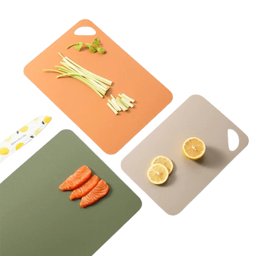 Planche à découper de cuisine flexible et antidérapante