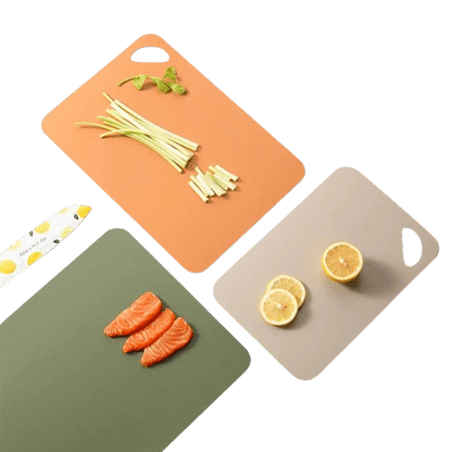 Planche à découper de cuisine flexible et antidérapante