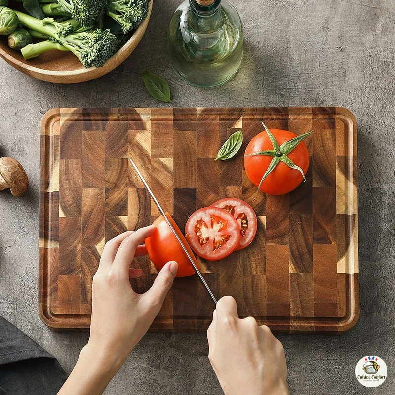 FOR Planches à découper en bois pour la cuisine domestique Pour couper FOR Planches à découper en bois pour la cuisine domestique Pour couper