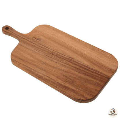 planche decouper bois acacia cuisine service legumes image 1