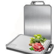 Planche à découper inox double face avec affûteur - Cuisine Confort image 1