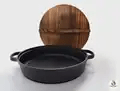 poele en fonte epaisse pour marmite fer induction image 10