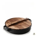 poele en fonte epaisse pour marmite fer induction image 5