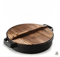 poele en fonte epaisse pour marmite fer induction image 7