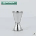 shaker cocktail acier inoxydable kit barman mesure esprit image 13