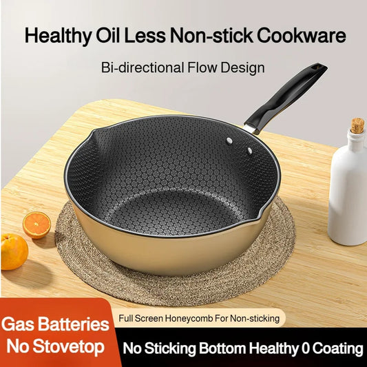 Wok antiadhésif 28cm pour cuisson facile