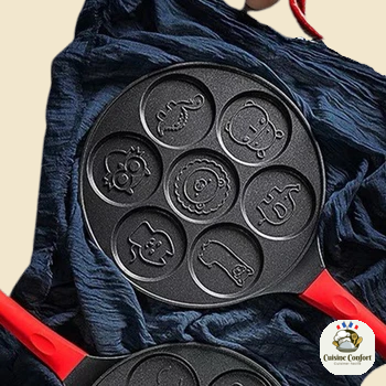 poêle à œuf en fonte - 1