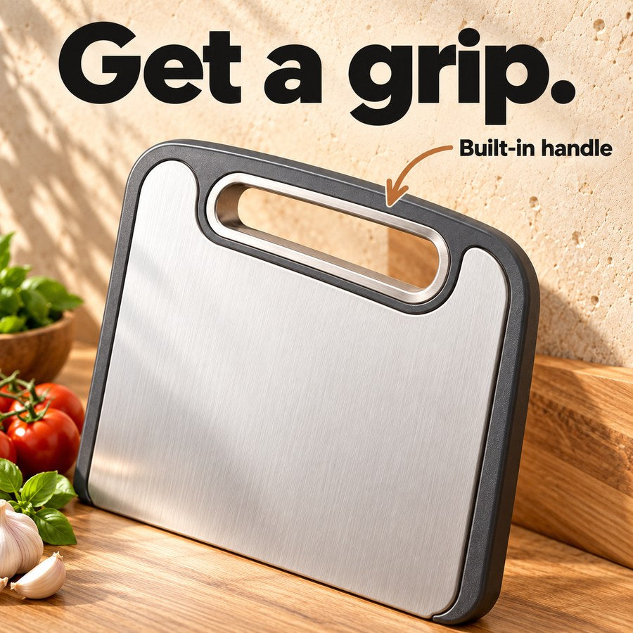 Get a grip. Built-in handle